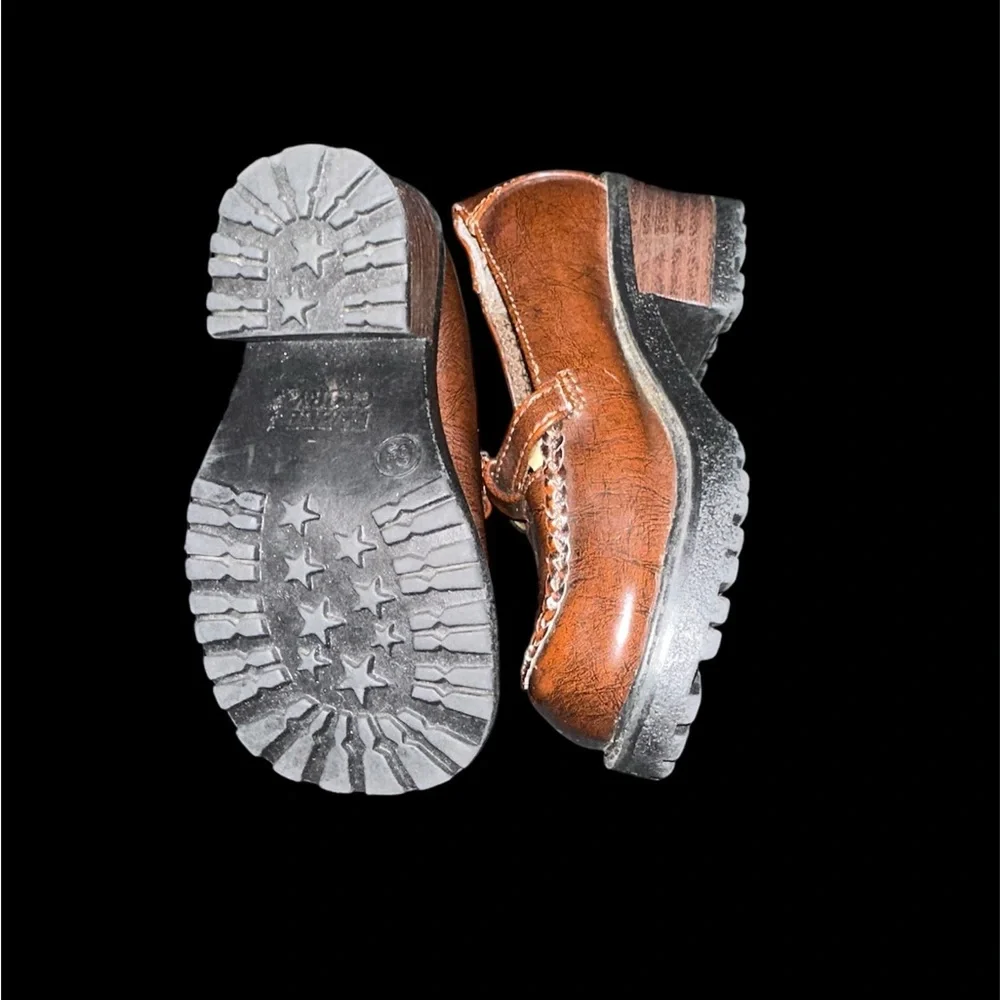 Mary Janes Brown Shoes for Girls